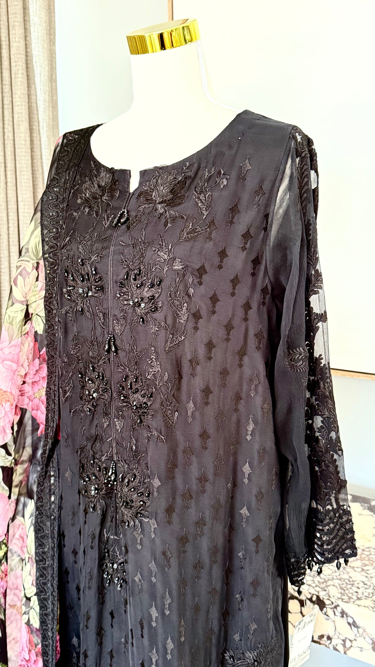Black Chiffon