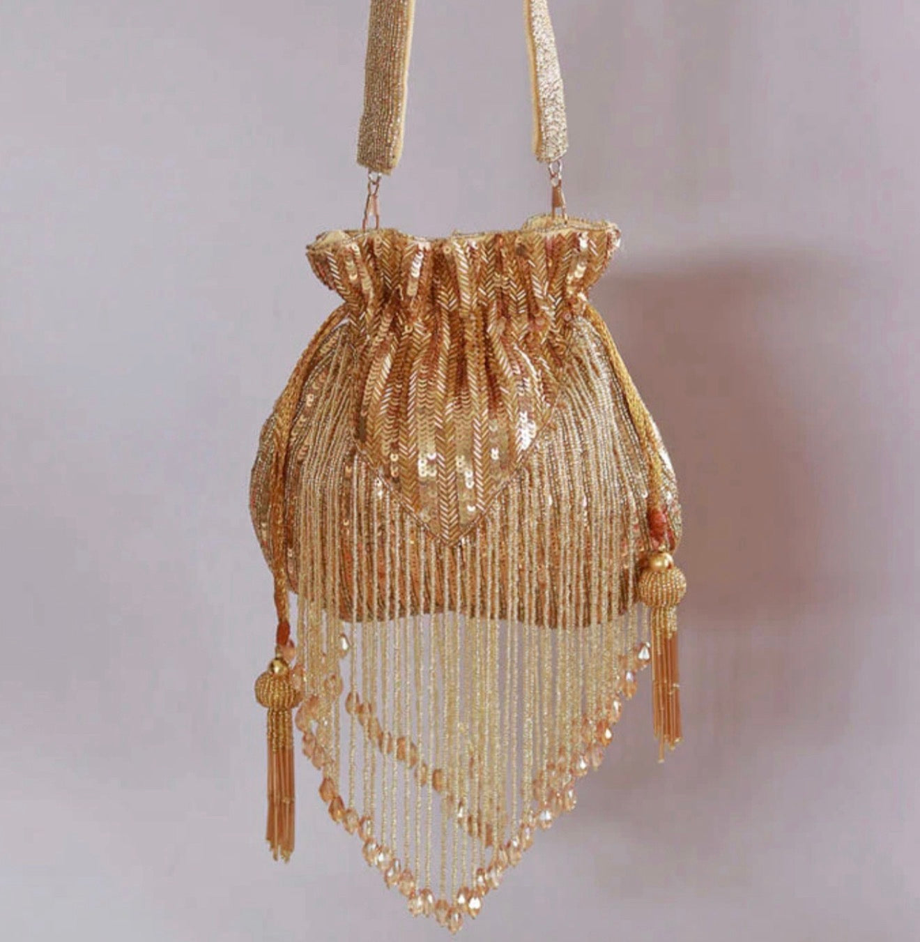Resham Tassel Gold