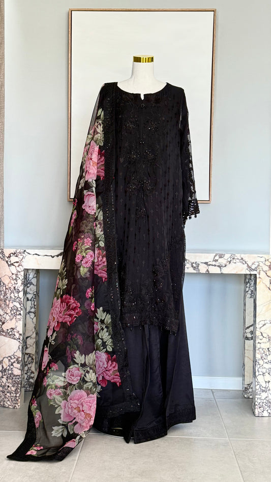 Black Chiffon