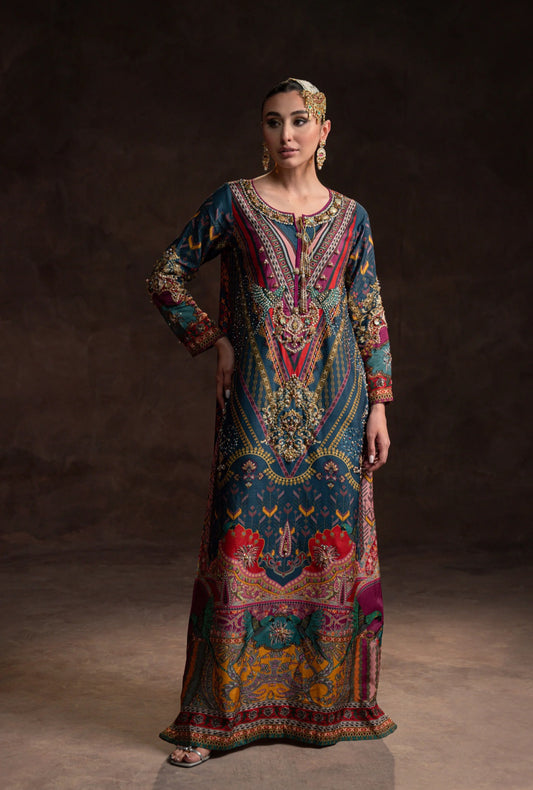 Bold Glam Kaftan Set