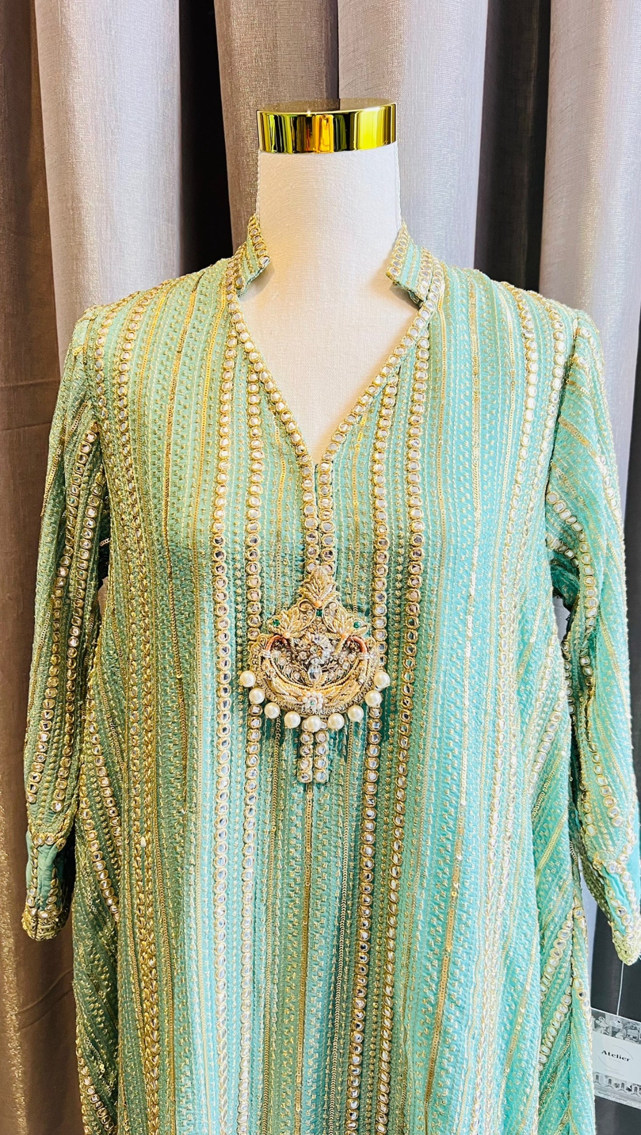 TURQUOISE Tunic Set