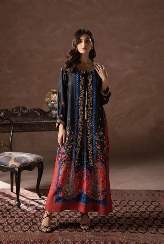 Cool Black Kaftan Set