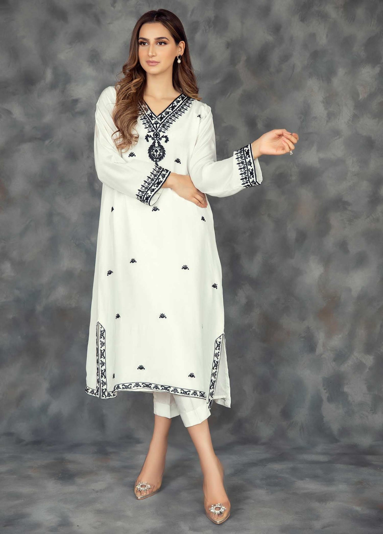 IVORY Kurta