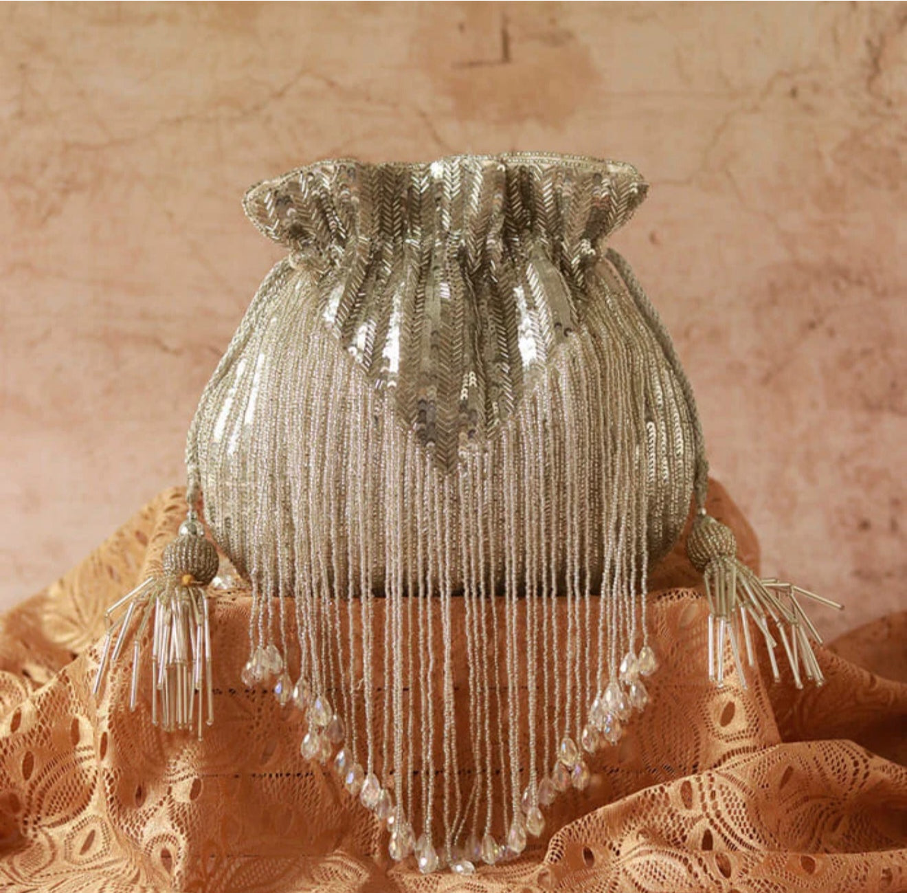 Resham Tassel Silver