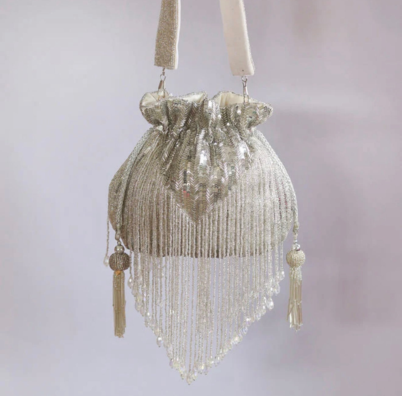Resham Tassel Silver