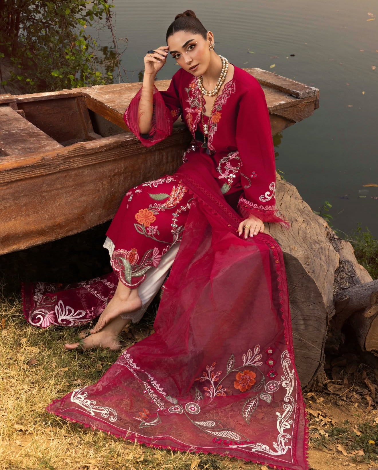 Mirror Garden - Hot Pink