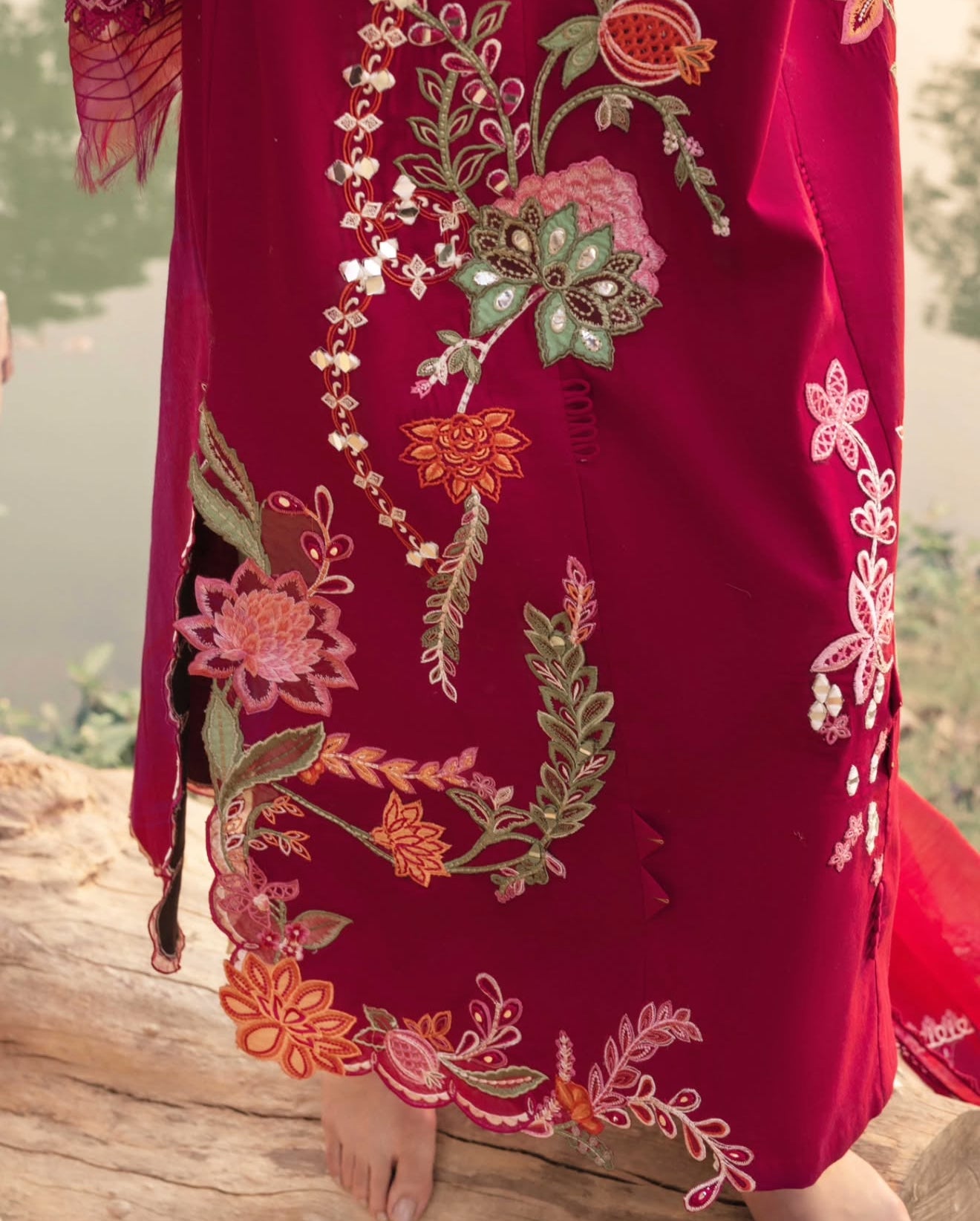 Mirror Garden - Hot Pink