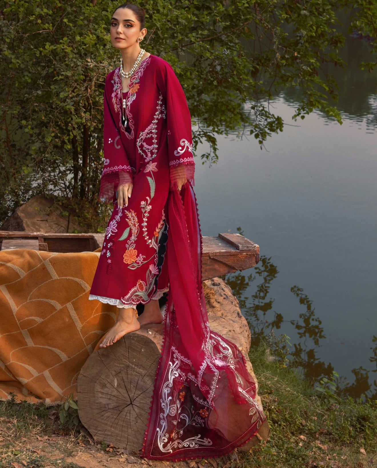 Mirror Garden - Hot Pink